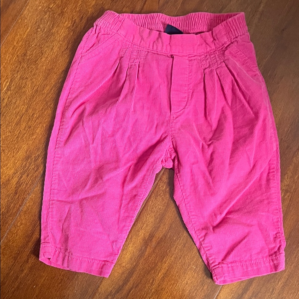 Baby Gap Pink Corduroy Pull-On Pants